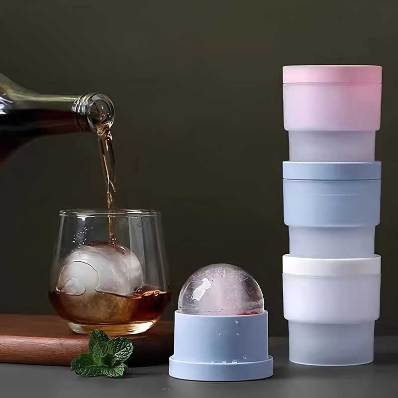 3Pcs Ice Ball Maker, Round Ice - đánh giá và giá Ice Mold Sphere