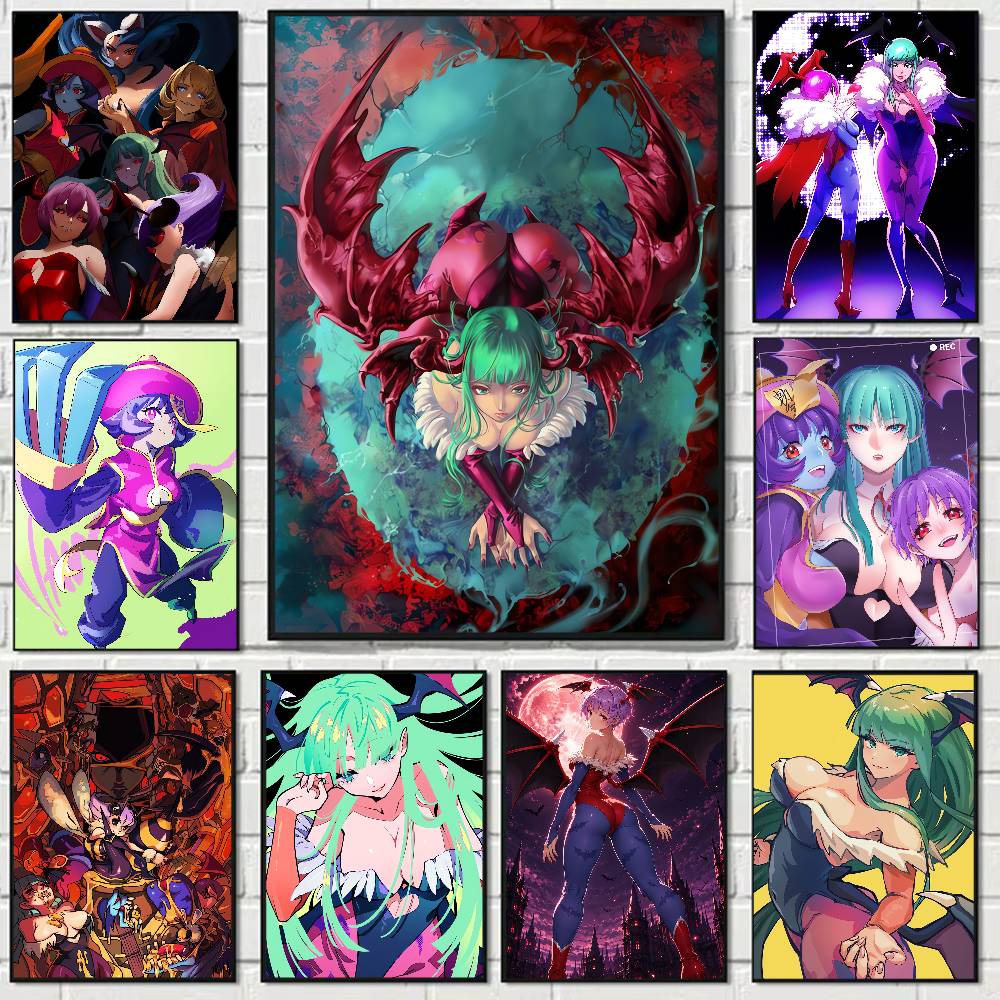 GAME Darkstalkers Anime Poster - đánh giá và giá Home Bar And Theater