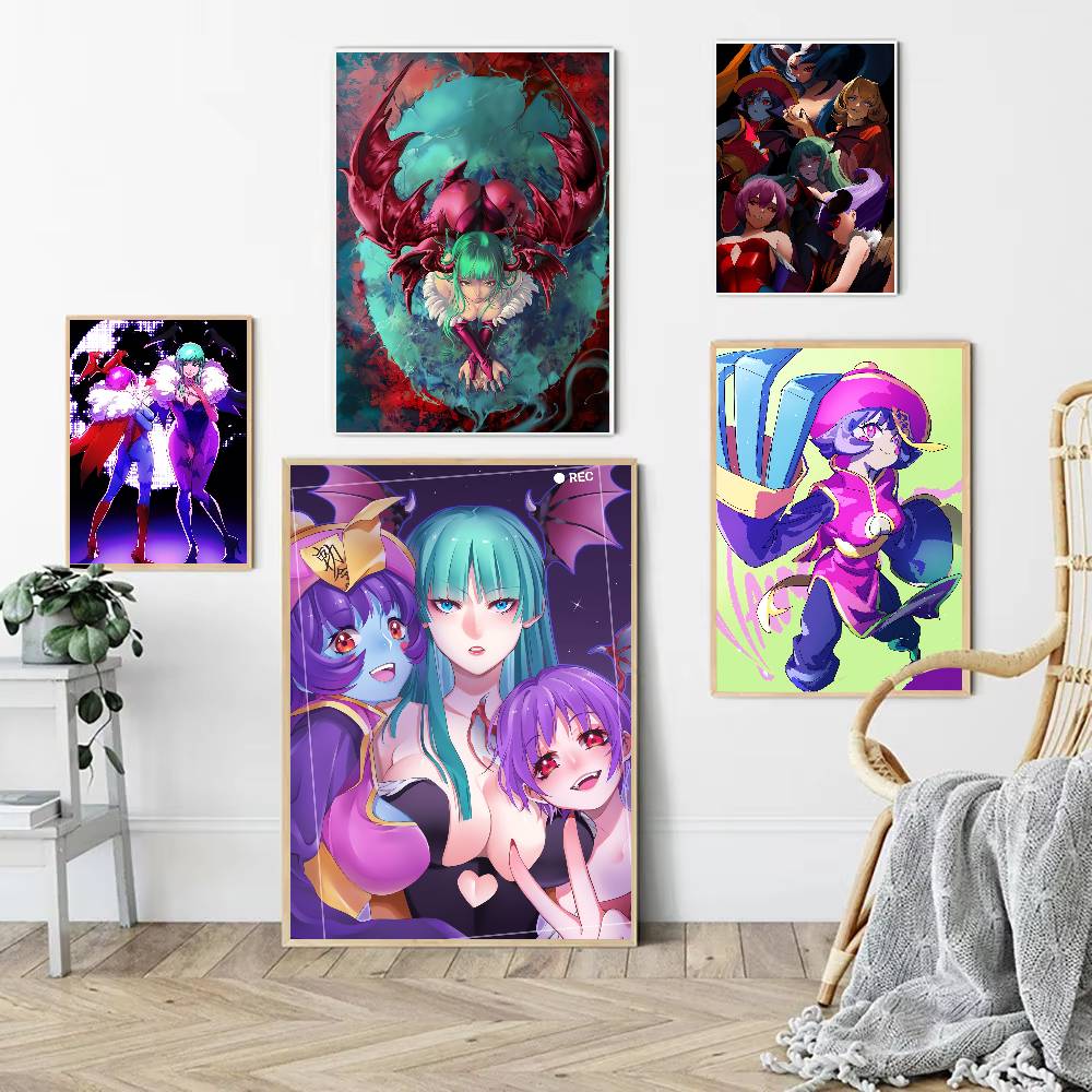GAME Darkstalkers Anime Poster - đánh giá và giá Home Bar And Theater