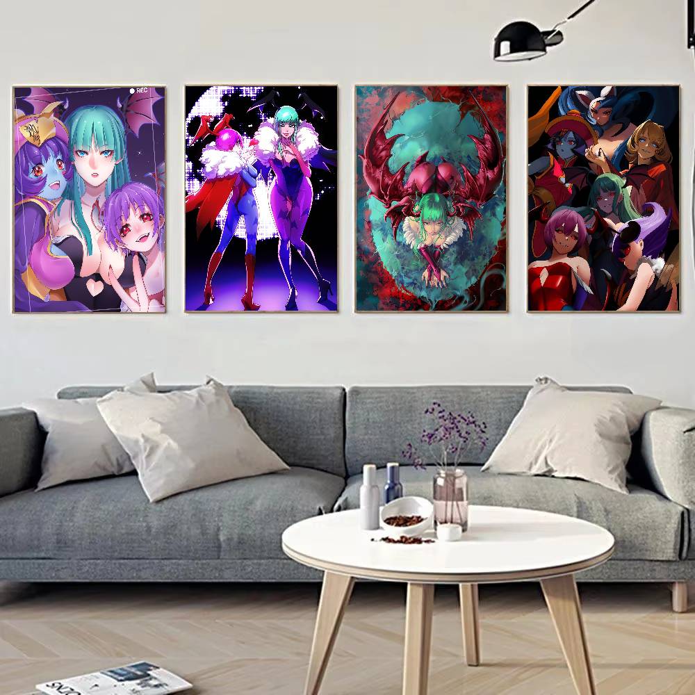 GAME Darkstalkers Anime Poster - đánh giá và giá Home Bar And Theater