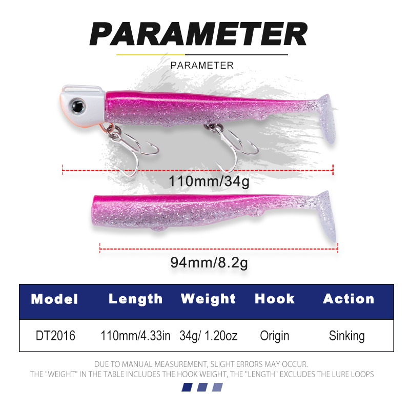 D1 110mm 34g Sinking Metal Jig - đánh giá và giá Jigger Double Sided