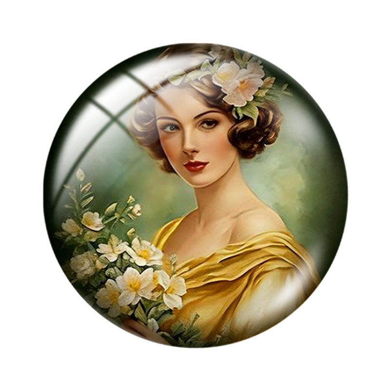 Retro European-style girl  12/ - đánh giá và giá Old Fashioned Glass