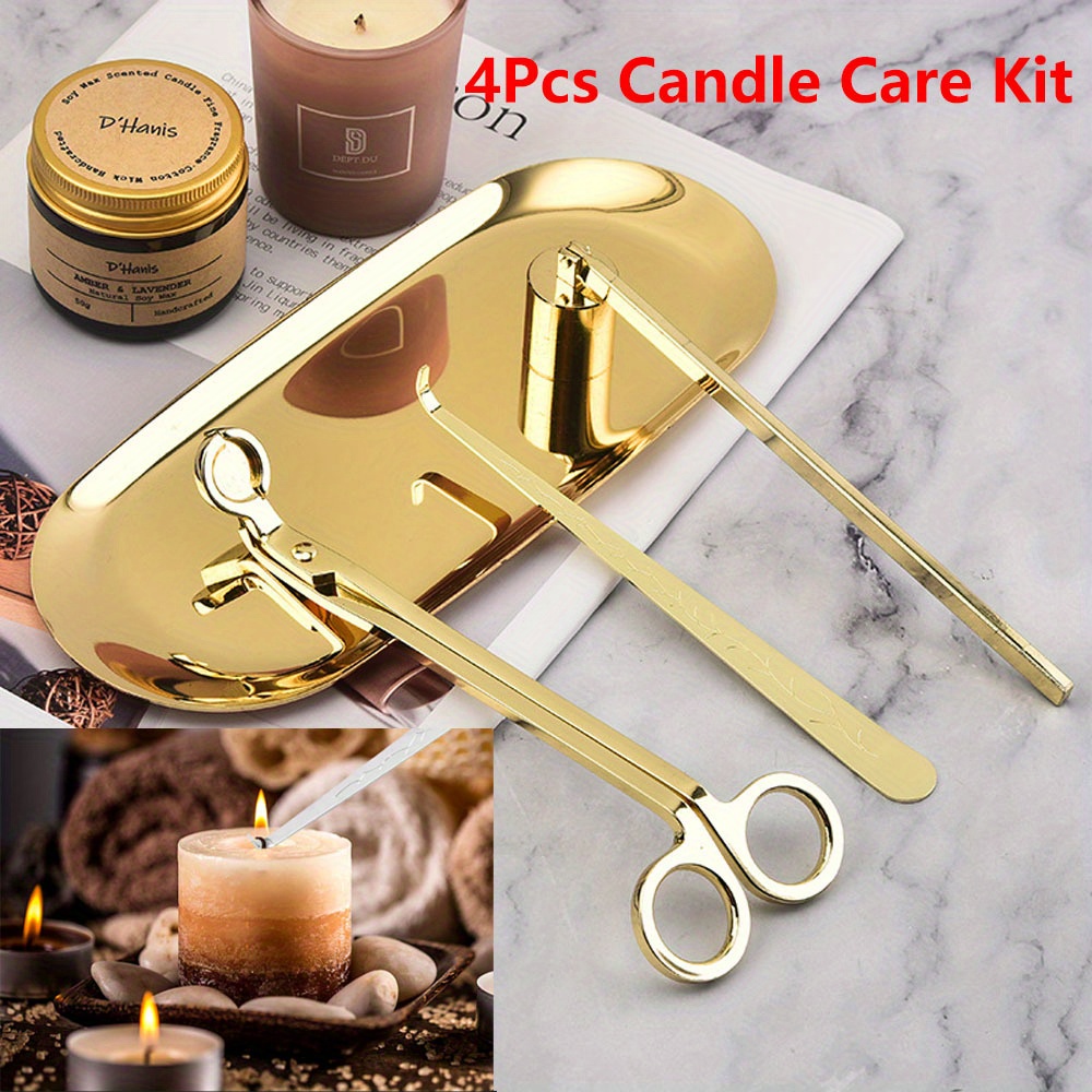 4pcs/set Luxury Candle Care Ki - đánh giá và giá Home Barbershop