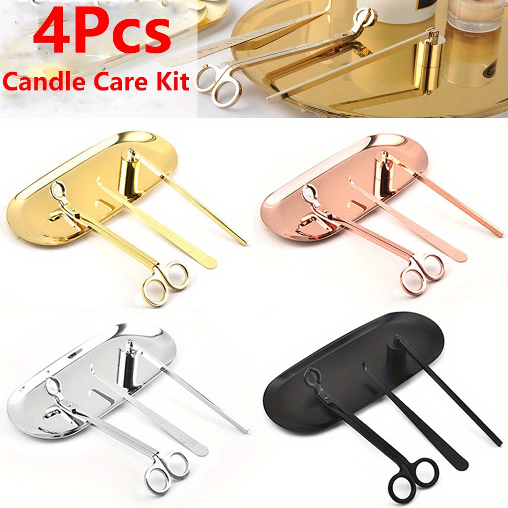 4pcs/set Luxury Candle Care Ki - đánh giá và giá Home Barbershop