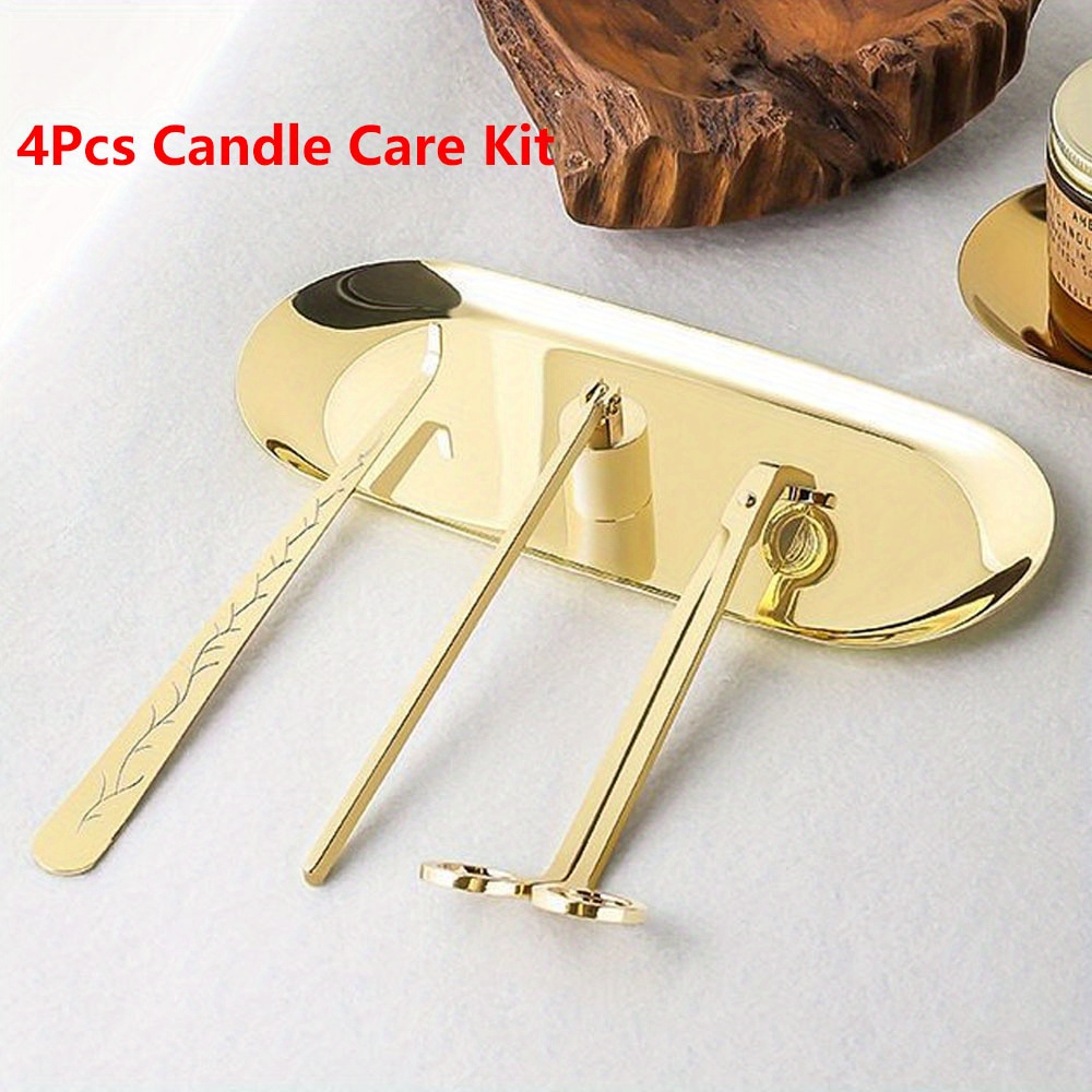 4pcs/set Luxury Candle Care Ki - đánh giá và giá Home Barbershop