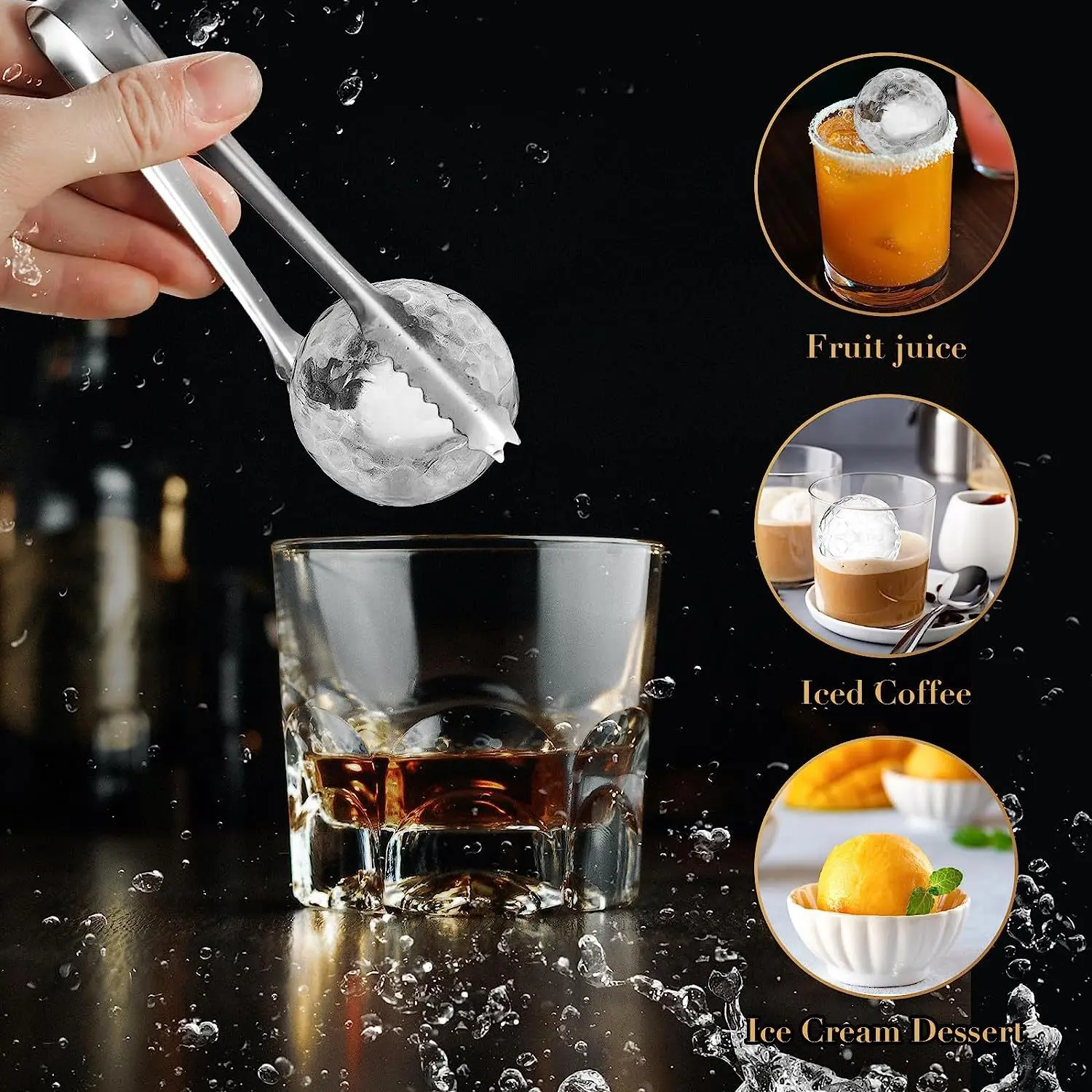 Food Grade Silicone Ice Ball M - đánh giá và giá Ice Mold Sphere