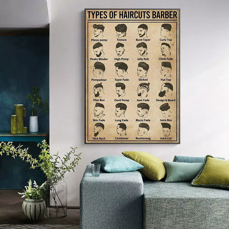 Retro Types Of Haircuts Barber - đánh giá và giá Home Barbershop
