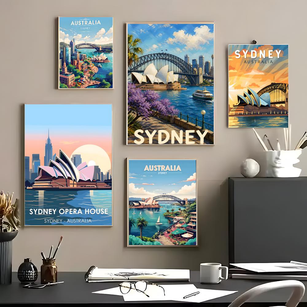 Art Sydney Travel Art Poster S - đánh giá và giá Home Bar Sydney