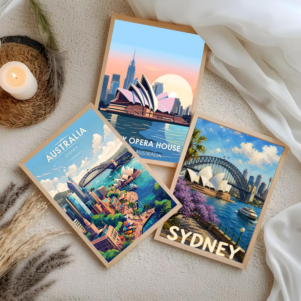 Art Sydney Travel Art Poster S - đánh giá và giá Home Bar Sydney