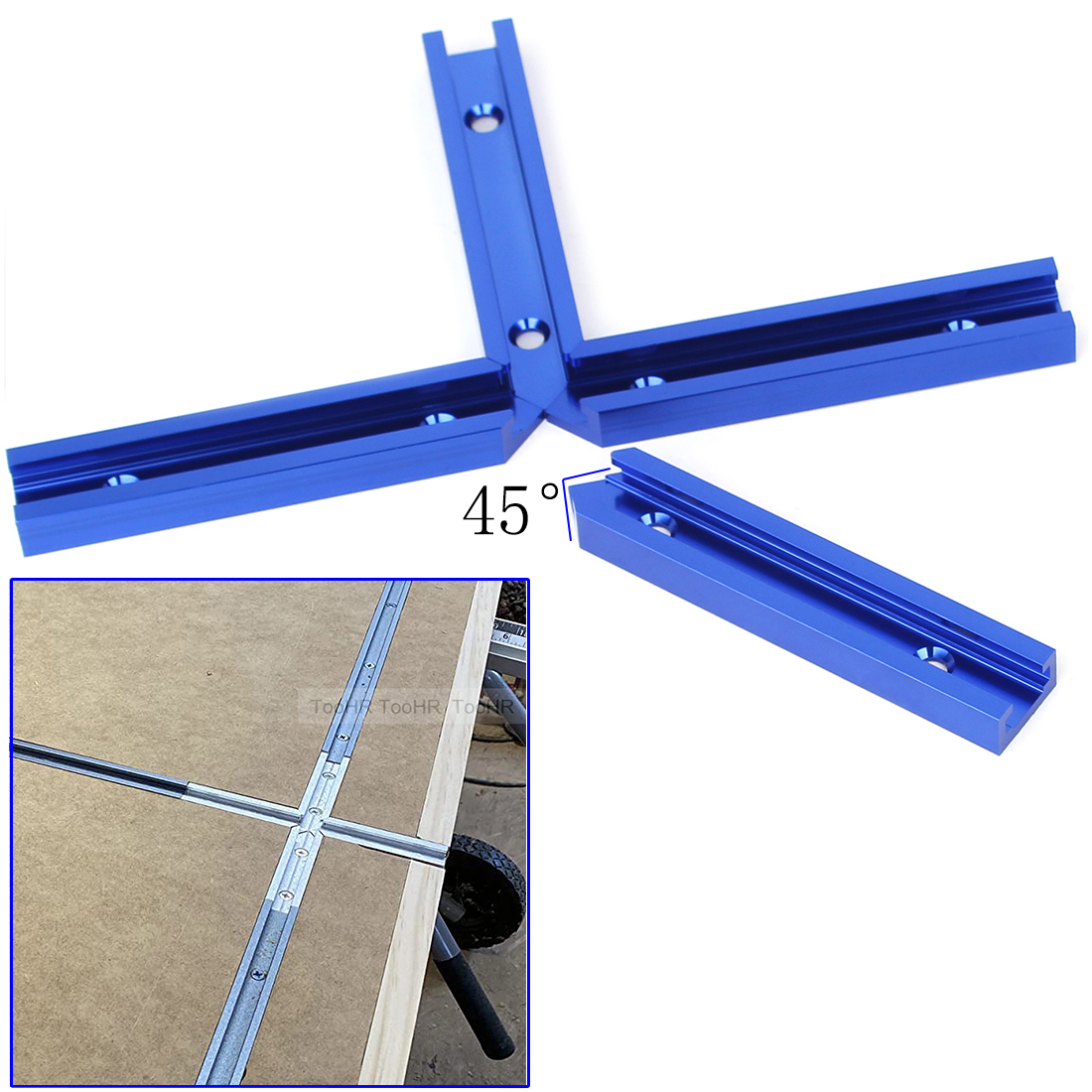 19mm T-Track Slot Miter Track  - đánh giá và giá Jigger Double Sided