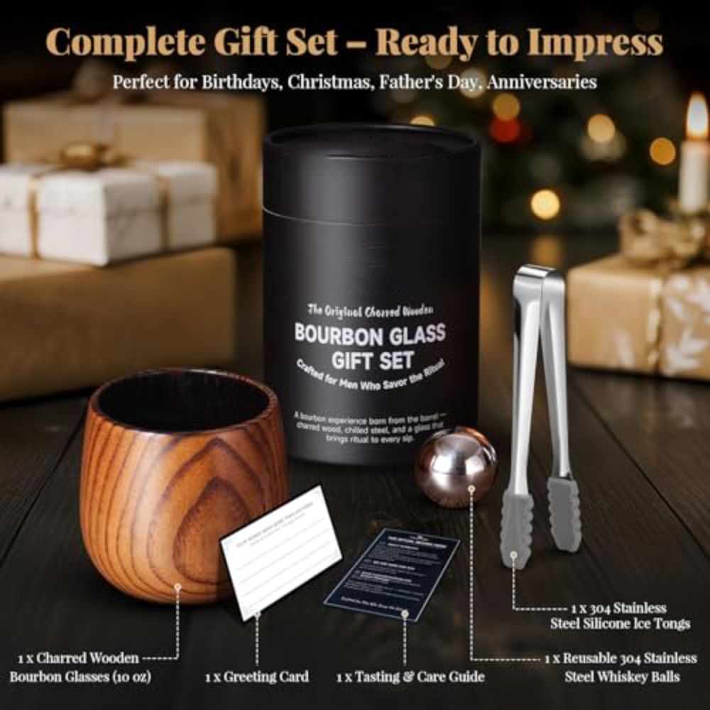 Premium Handmade Whiskey Glass - đánh giá và giá Home Bar Set
